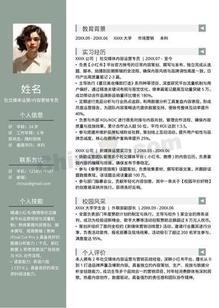 小红书种草达人2年个人简历模板