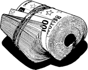 钱矢量图下载