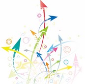 箭头花纹设计矢量图下载