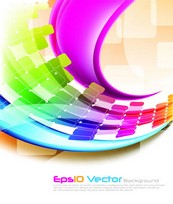 精美线条背景矢量图下载