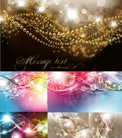 动感幻彩背景矢量素材下载