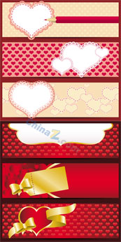 情人节banner矢量素材