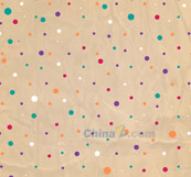 炫彩圆点矢量背景图