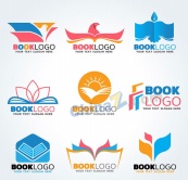 书本标志矢量设计素材