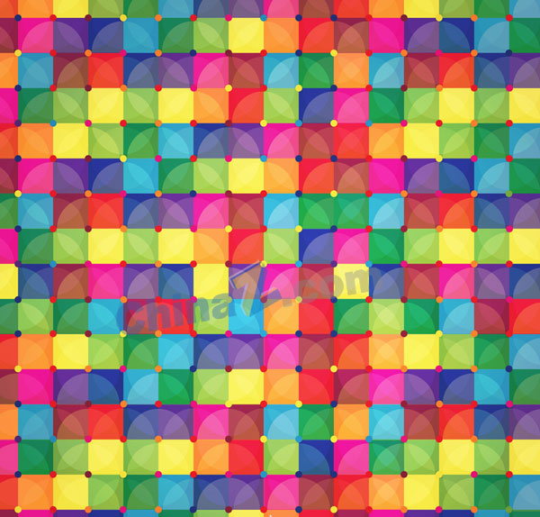 彩色方形拼格背景矢量素材矢量下载