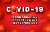 冠状病毒字体设计