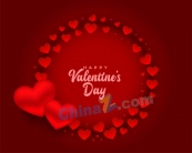 情人节快乐浪漫背景图设计