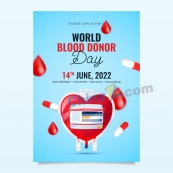 世界献血日宣传海报设计
