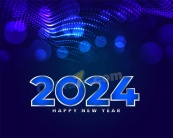 2024矢量新年背景素材下载