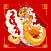 中国春节矢量手绘插图