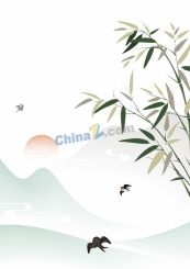 国风海报背景设计矢量素材