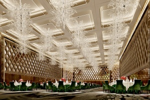 华丽酒店大厅3D模型