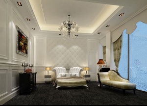 时尚客厅模型设计