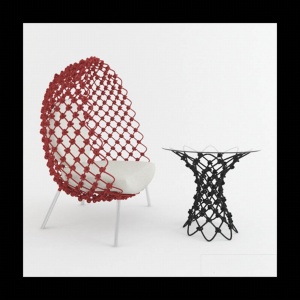 编织家具3D模型