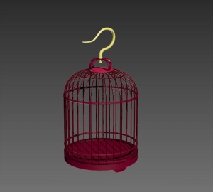 鸟笼3D模型免费下载