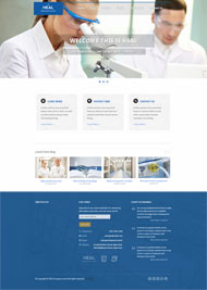 医院网站HTML模板下载