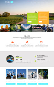 海外旅游公司CSS网站模板