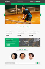 乒乓球协会官方网站模板