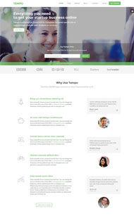 绿色IT网站设计公司网站模板