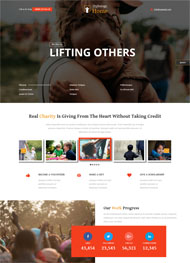 孤儿院慈善网站模板