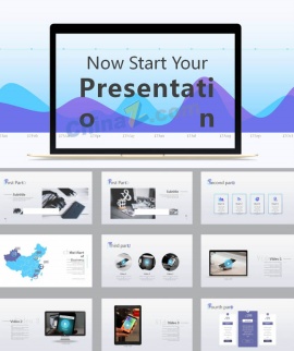 移动端工作总结ppt模板下载