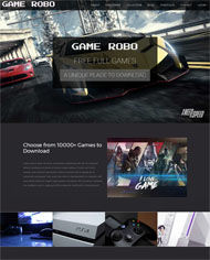 Game Robo游戏公司网站模板