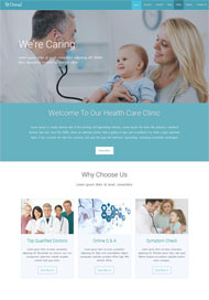 医疗器械企业网站模板
