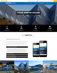 别墅房地产企业网站模板