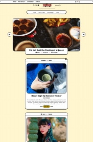 响应式博客杂志资讯HTML5模板