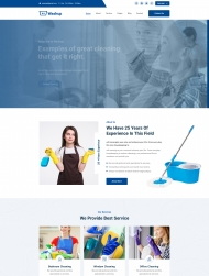 家政清洁服务公司HTML5网站模板