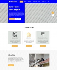 房屋装修装潢设计机构网站模板