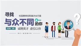 校园招聘宣讲会方案ppt模板