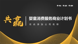 案例呈现商业计划书PPT模板