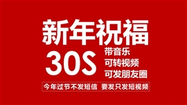 新年搞笑祝福抖音快闪可发朋友圈PPT模板