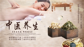 冬季养生中医养生中医文化ppt模板