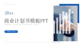 20XX大气商业计划书PPT模板