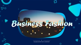 商业时尚高端简约PPT模板