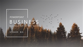 欧美风商务PPT模板