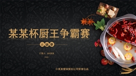 美食餐饮火锅类活动方案PPT模板