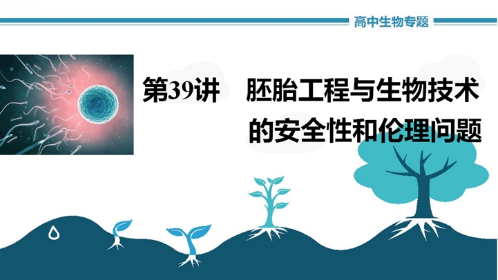 胚胎工程与生物技术的安全性和伦理问题 Ppt课件