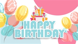 生日祝福生日party生日快乐PPT模板