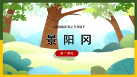 小学语文人教部编版五年级下册《第2课时6景阳冈》PPT课件