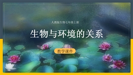 初中生物七年级《生物与环境的关系》PPT课件
