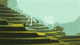 中国传统节气小满ppt模板