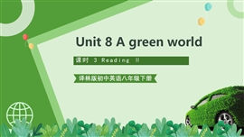 牛津译林版初中英语八年级下册第八单元第3课时PPT课件