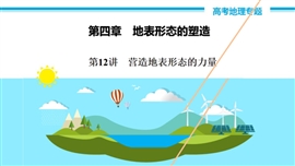 高中地理《第12讲营造地表形态的力量》PPT课件