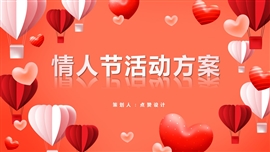 情人节活动营销方案PPT模板