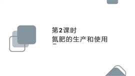 高中化学苏教版必修一《4.2.2氮肥的生产和使用》教学PPT课件