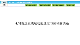 高中物理人教版必修一《第2章匀变速直线运动的研究2.4》PPT课件
