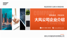 大气公司简介企业介绍业务介绍提案ppt模板